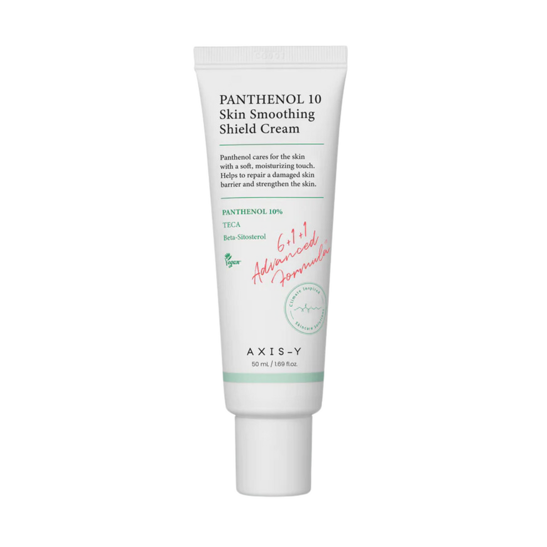 Axis Y Panthenol 10 Skin Smoothing Shield Cream Kbeauty Maroc Morocco Livraison