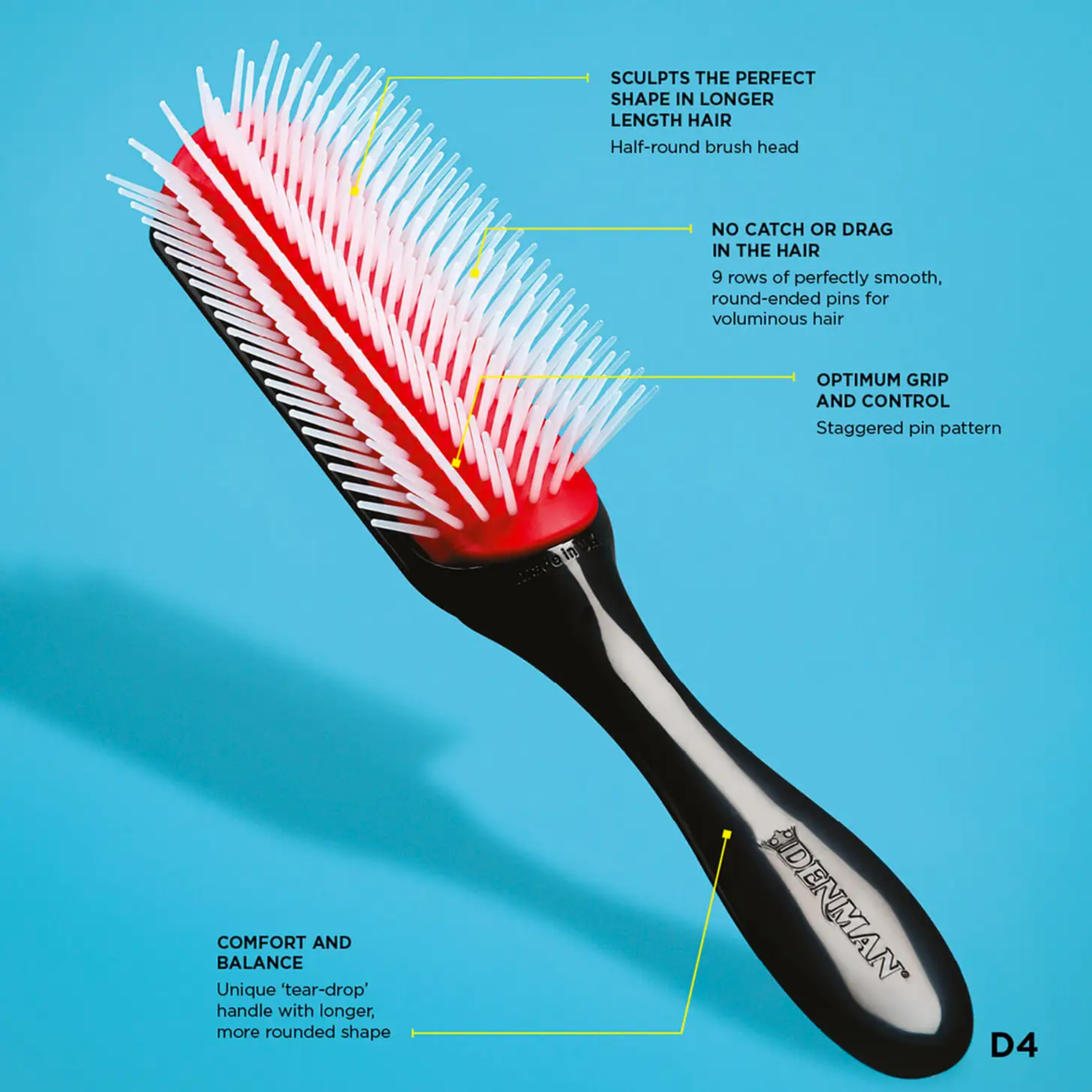 Denman Brush Classic Styling - Medium