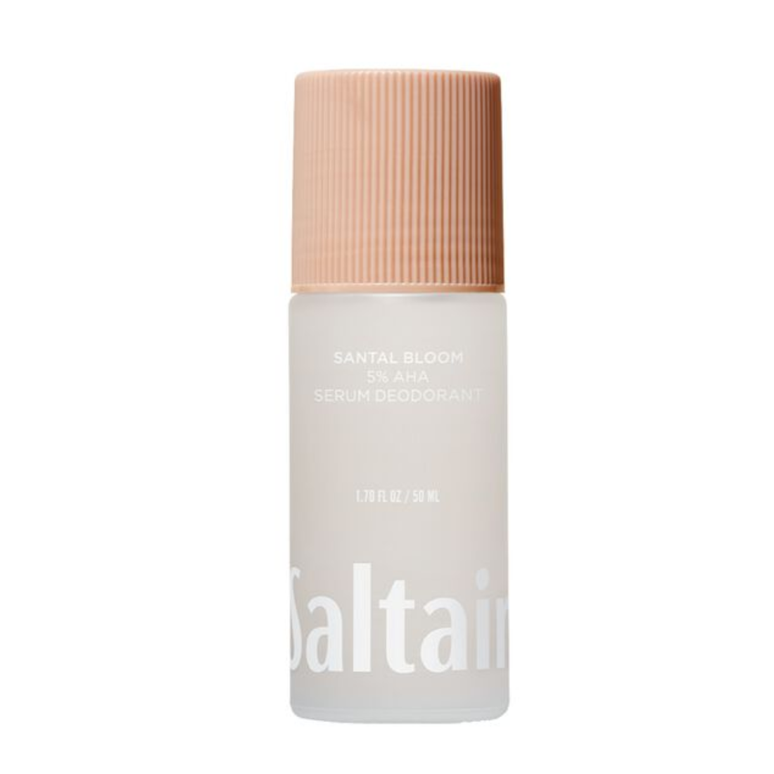serum deodorant, aluminium free deodorant, underarm brightening care, Saltair Santal Bloom deodorant, exfoliating deodorant AHA, sandalwood scented deodorant