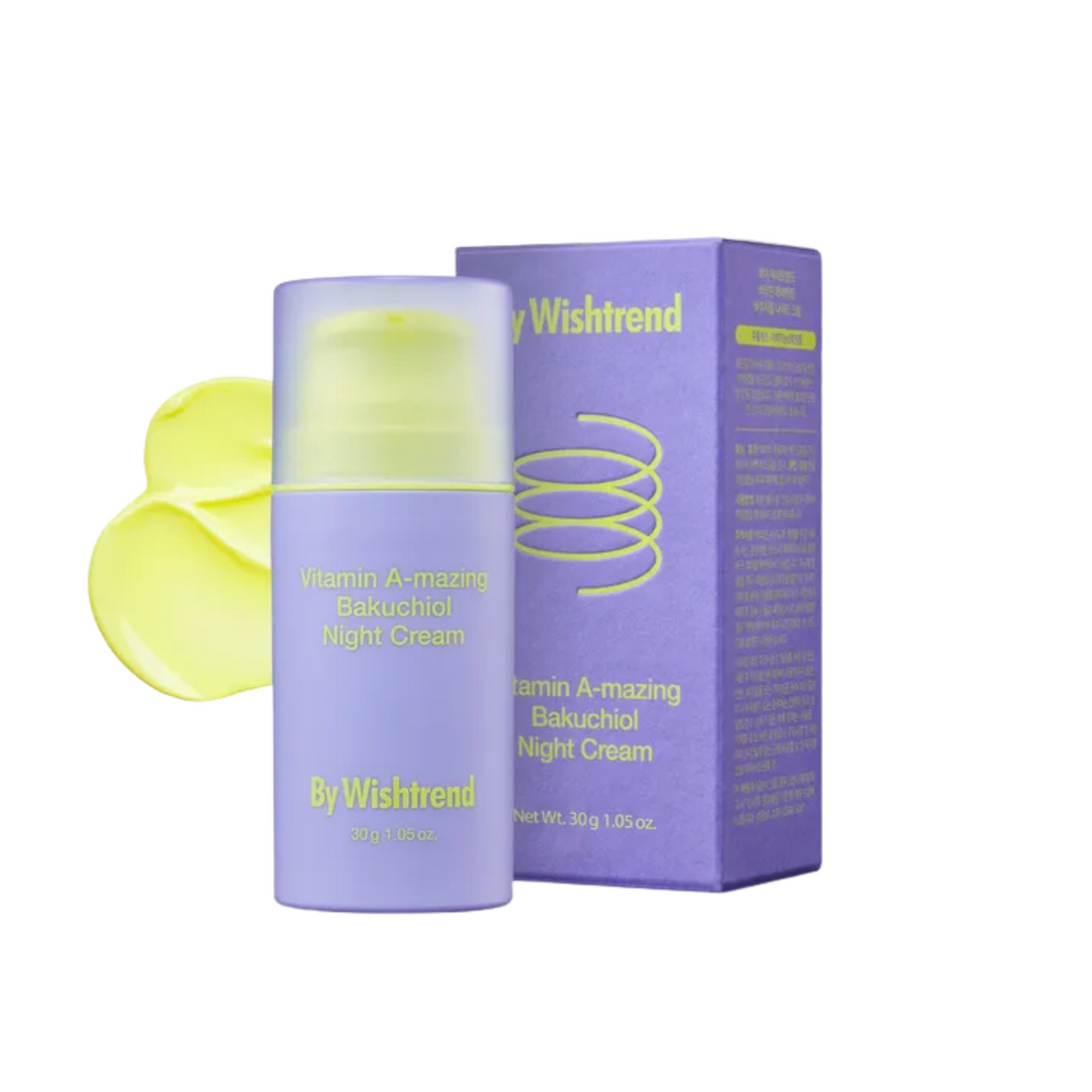 By Wistrend Vitamin A-mazing Bakuchiol Night Cream Retinol Bakuchiol serum 