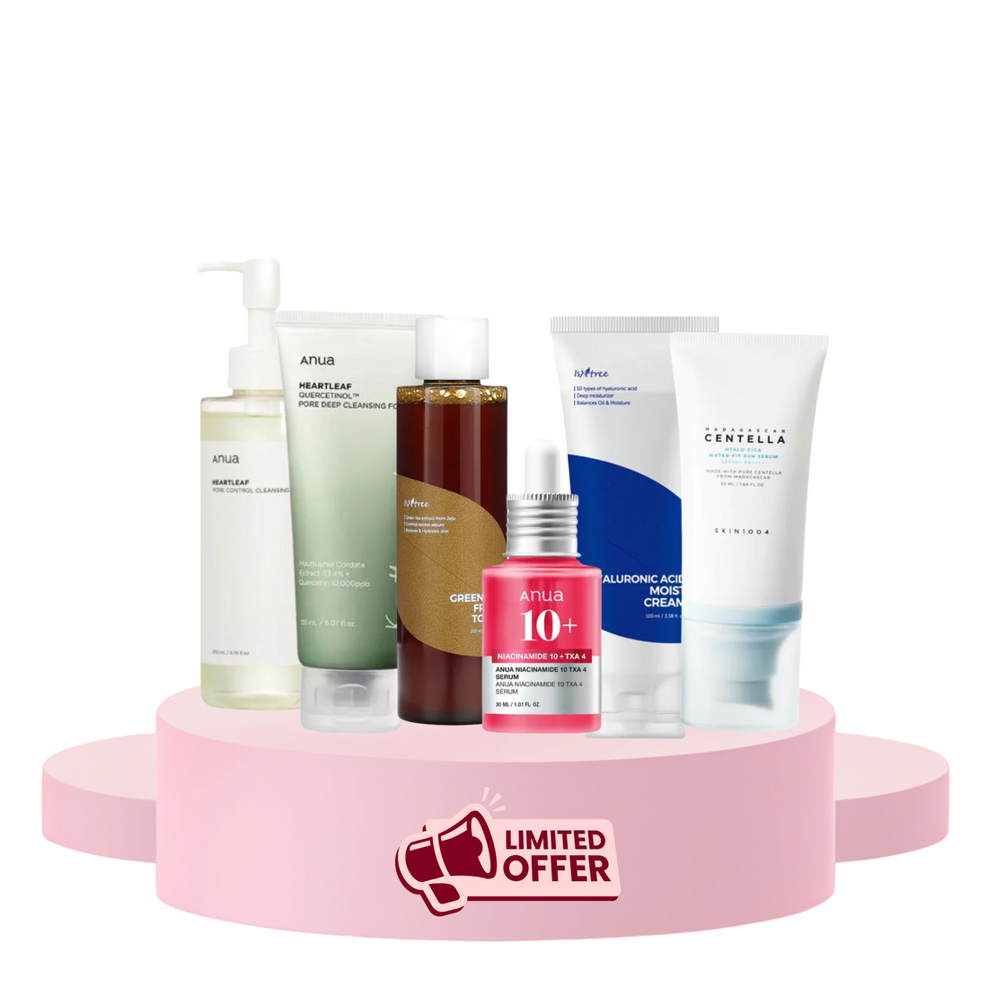 Oil Controle &amp; Pore Care - Kbeauty Edit coffret Kbeauty peaux grasses régulation sebum pores 