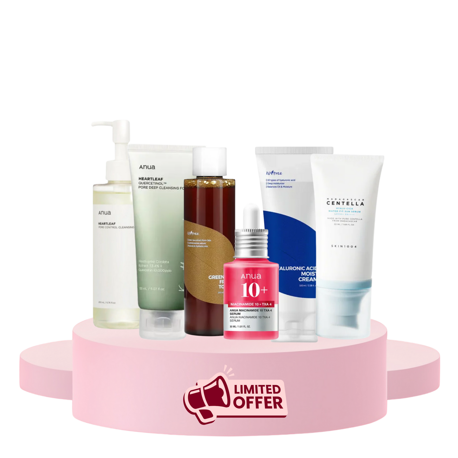 Oil Controle &amp; Pore Care - Kbeauty Edit coffret Kbeauty peaux grasses régulation sebum pores 