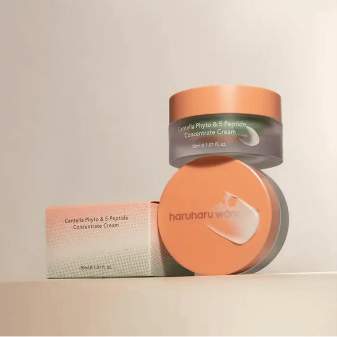 Haruharu Wonder  Centella Phyto & 5 Peptide Concentrate Cream