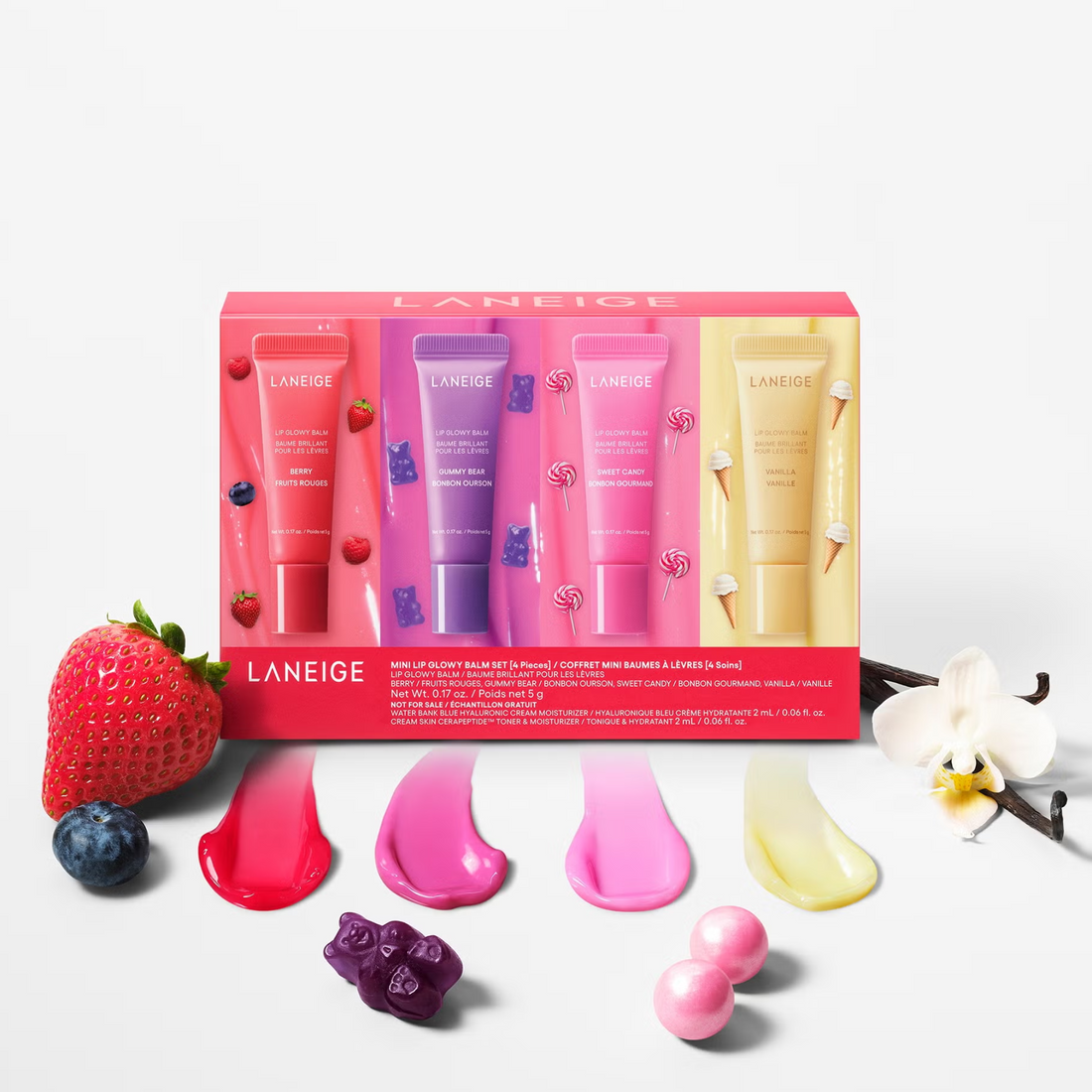 laneige Mini Lip Glowy Balm Set