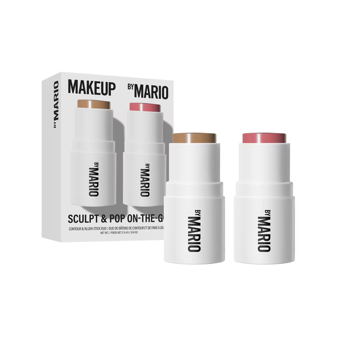 Cream contour, soft matte sculpt, buildable blush, natural finish makeup, non-comedogenic, travel size duo , Makeup by mario maroc , livraison maroc