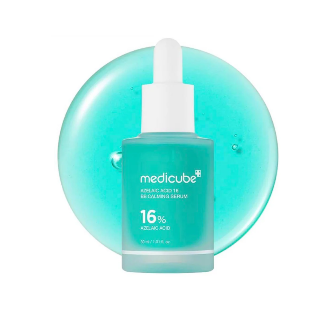 Medicube azelaic serum, medicube serum, acne soothing serum, exfoliating serum, calming serum, 16% azelaic acid, niacinamide serum, korean skincare for redness Kbeauty Morocc