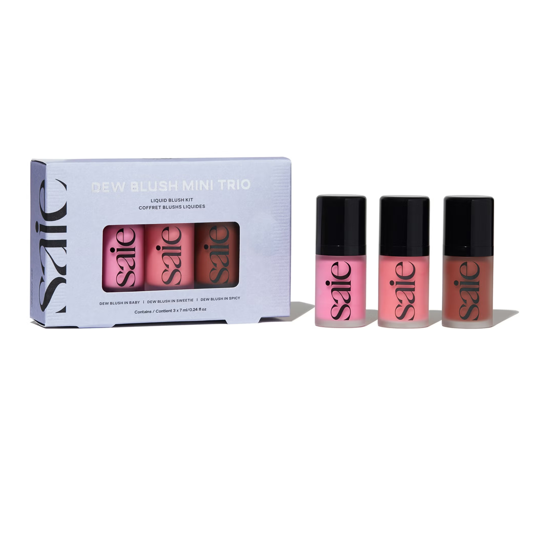 blush, cream blush, dewy makeup, cheek tint, fard crème, maquillage glowy, trio blush, Saie Maroc