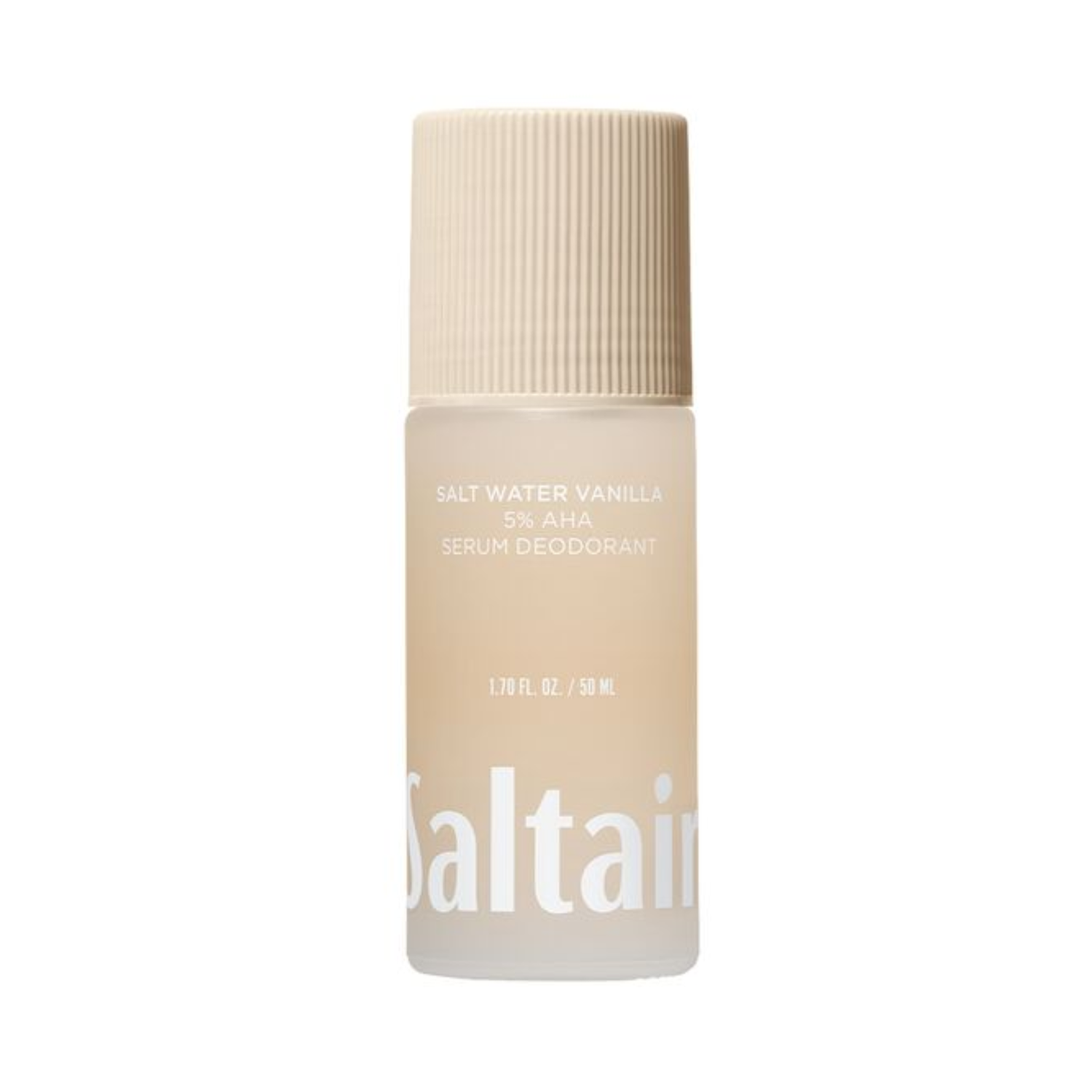 Saltair Salt Water Vanilla Serum Deodorant, Saltair deodorant Morocco, AHA serum deodorant, aluminium free deodorant, vanilla deodorant, 48 hour odour protection, niacinamide underarm care, deodorant for ingrown hairs, brightening underarm deodorant, Salt Water Vanilla • With shipping to Morocco via BeautizShop