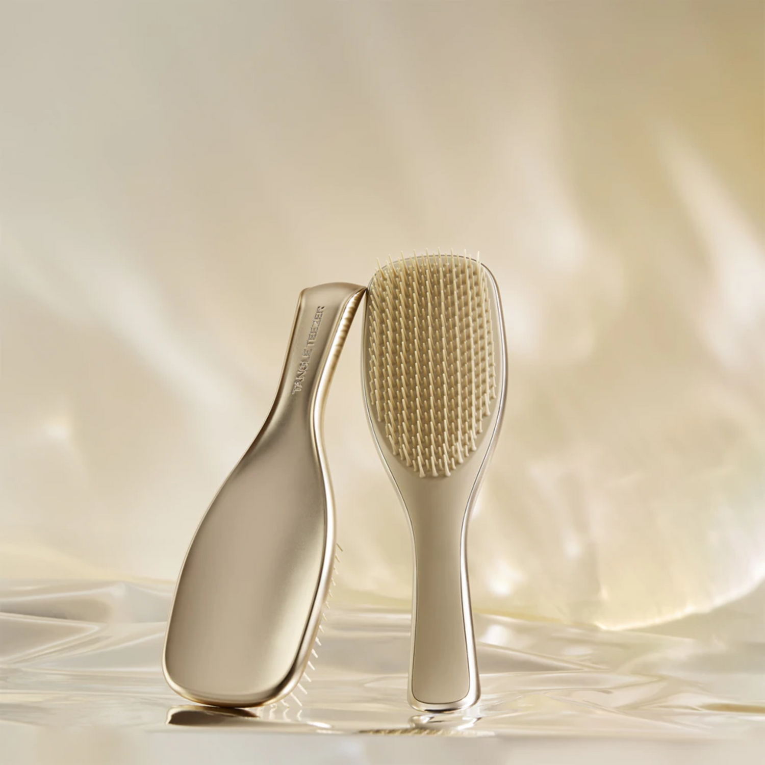 Tangle Teezer Hairbrush Chrome - Gold