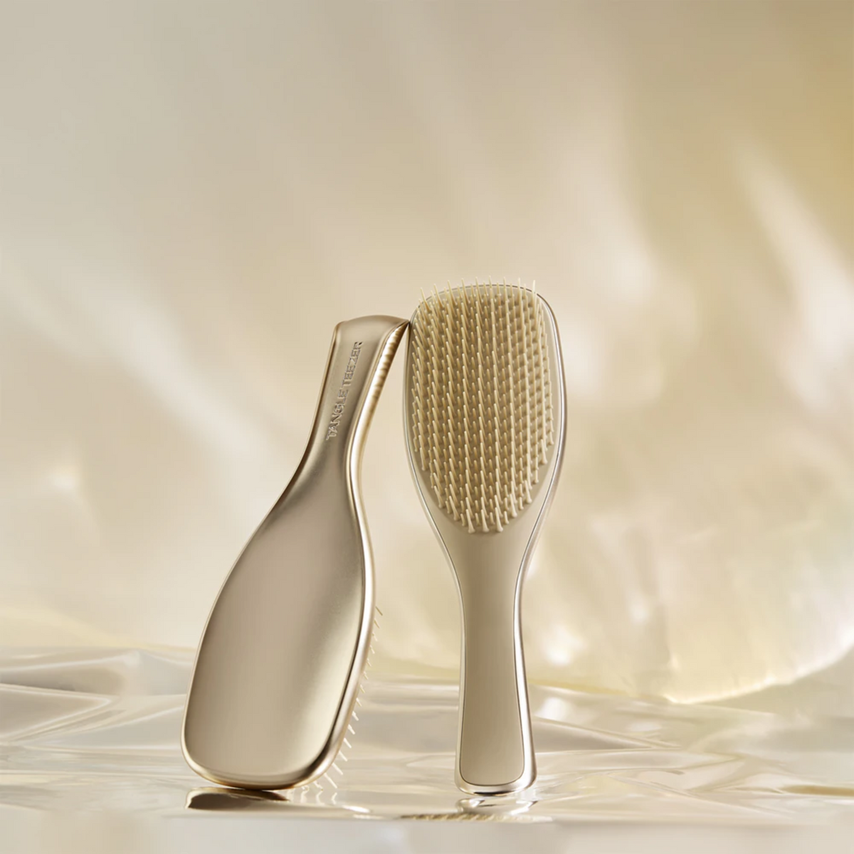 Tangle Teezer Hairbrush Chrome - Gold