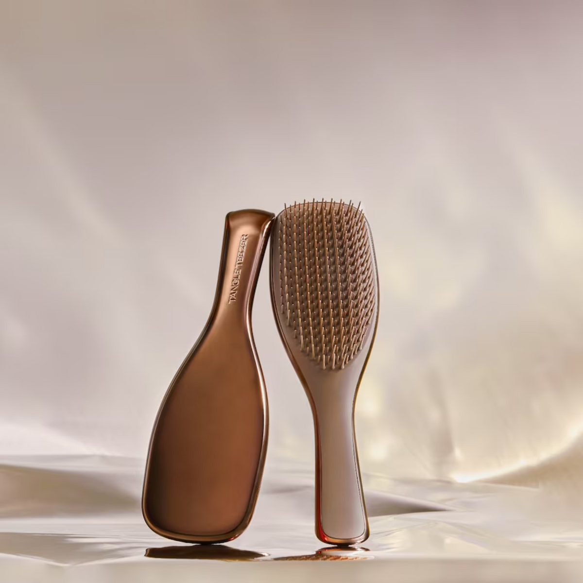 Tangle Teezer Chrome Hairbrush - Bronze