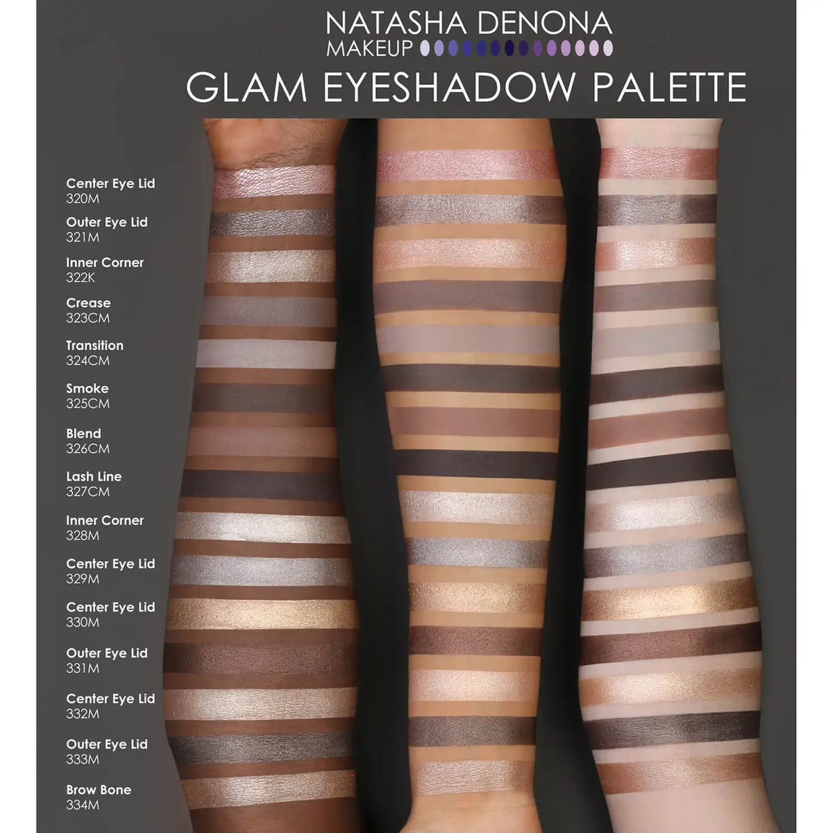 Natasha Denona Glam Palette 20 g