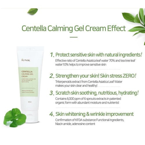 Gel-crème apaisant IUNIK Centella