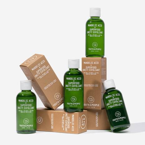 ACIDE MANDÉLIQUE + EXFOLIANT UNITÉ SUPERALIMENTAIRE