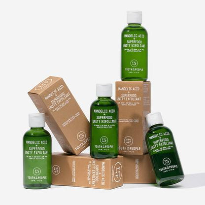 ACIDE MANDÉLIQUE + EXFOLIANT UNITÉ SUPERALIMENTAIRE